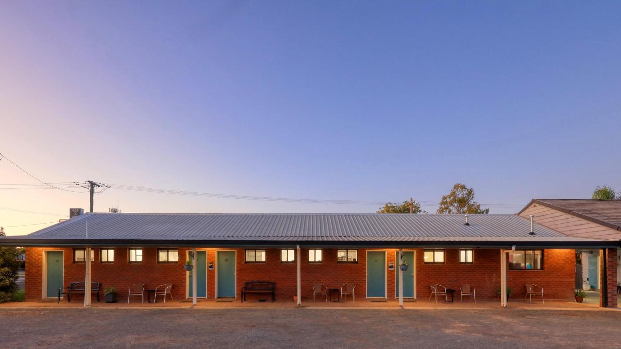 The Major Mitchell Motel Bourke Eksteriør bilde